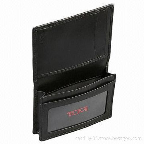 Wallet, made of leather